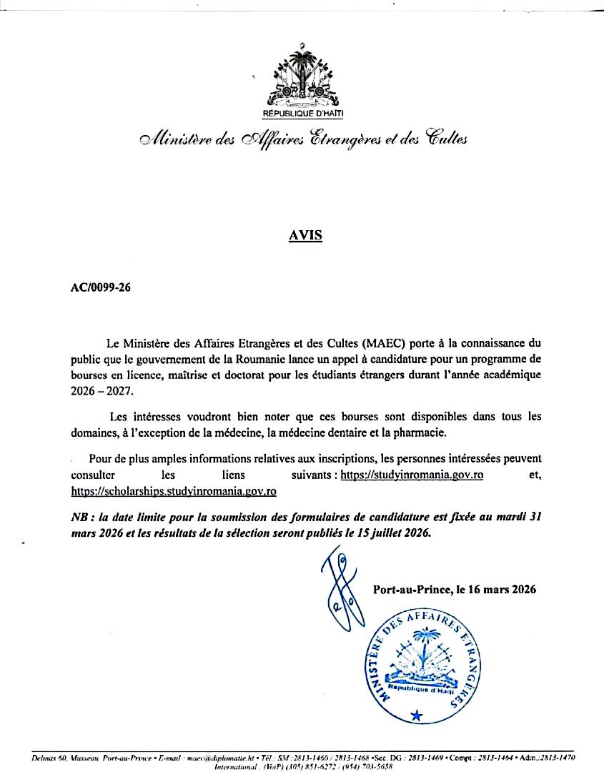 Scholarship Opportunity