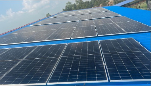 Supply, Installation, Testing & Commissioning of 120KWp.