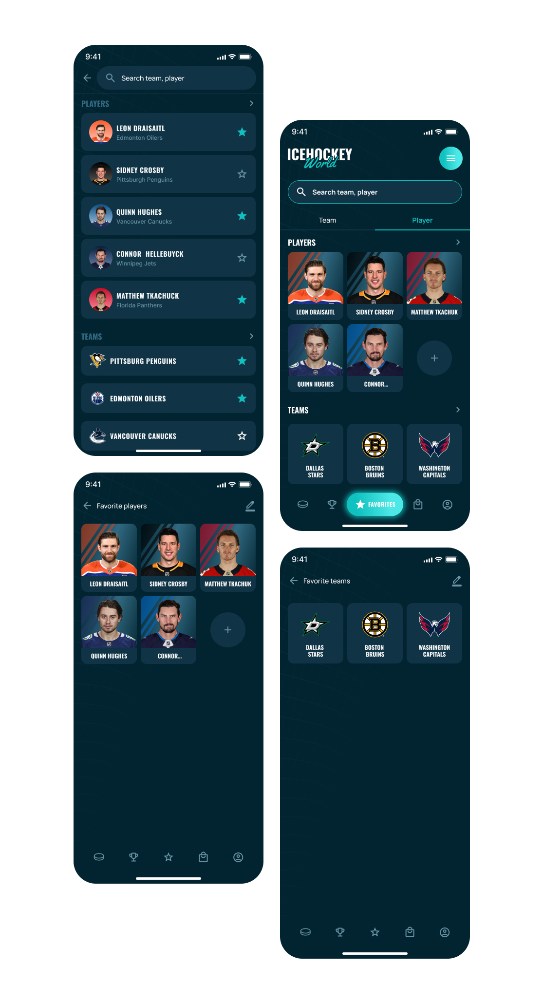 Home screen