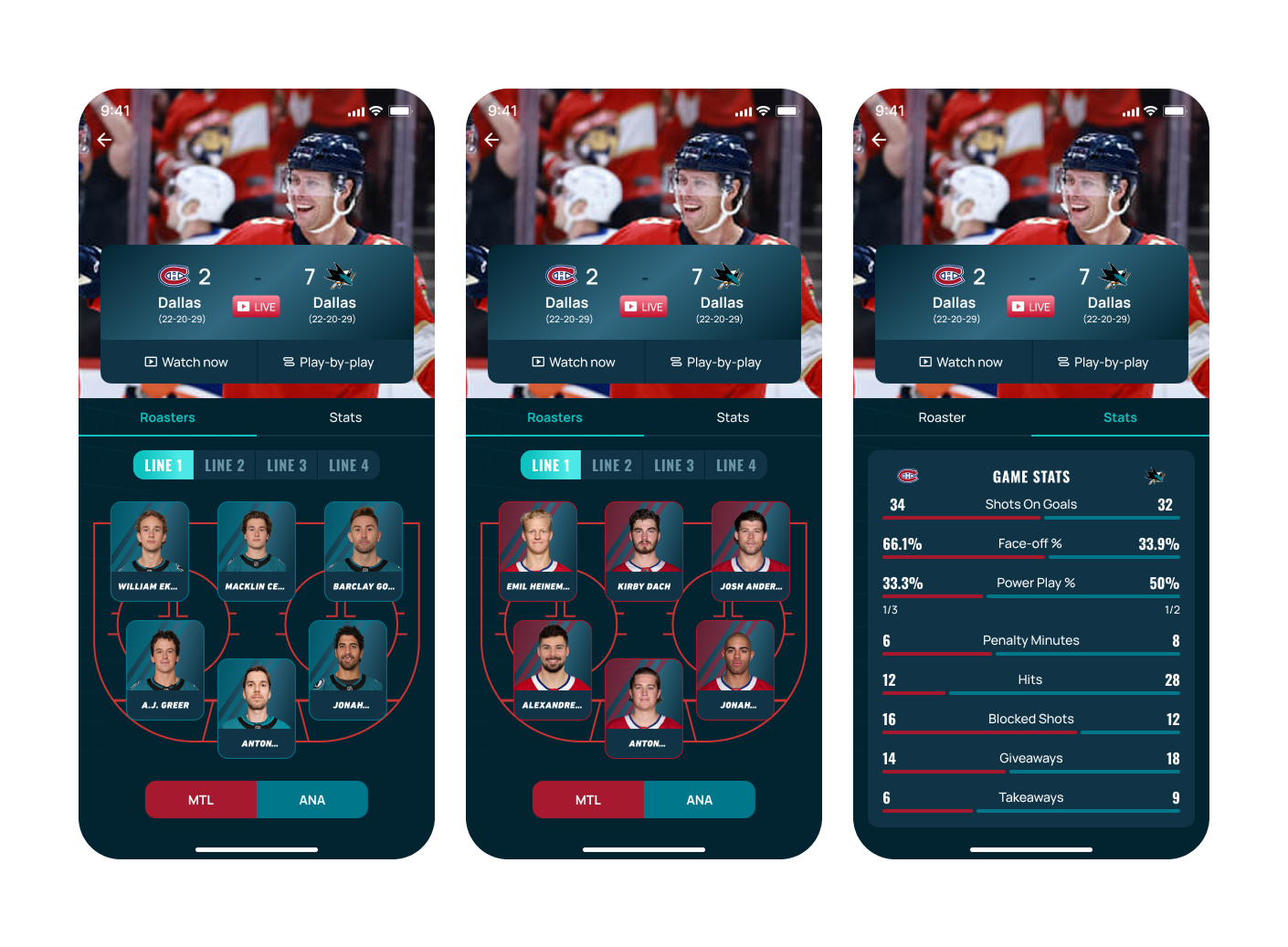 Game screen