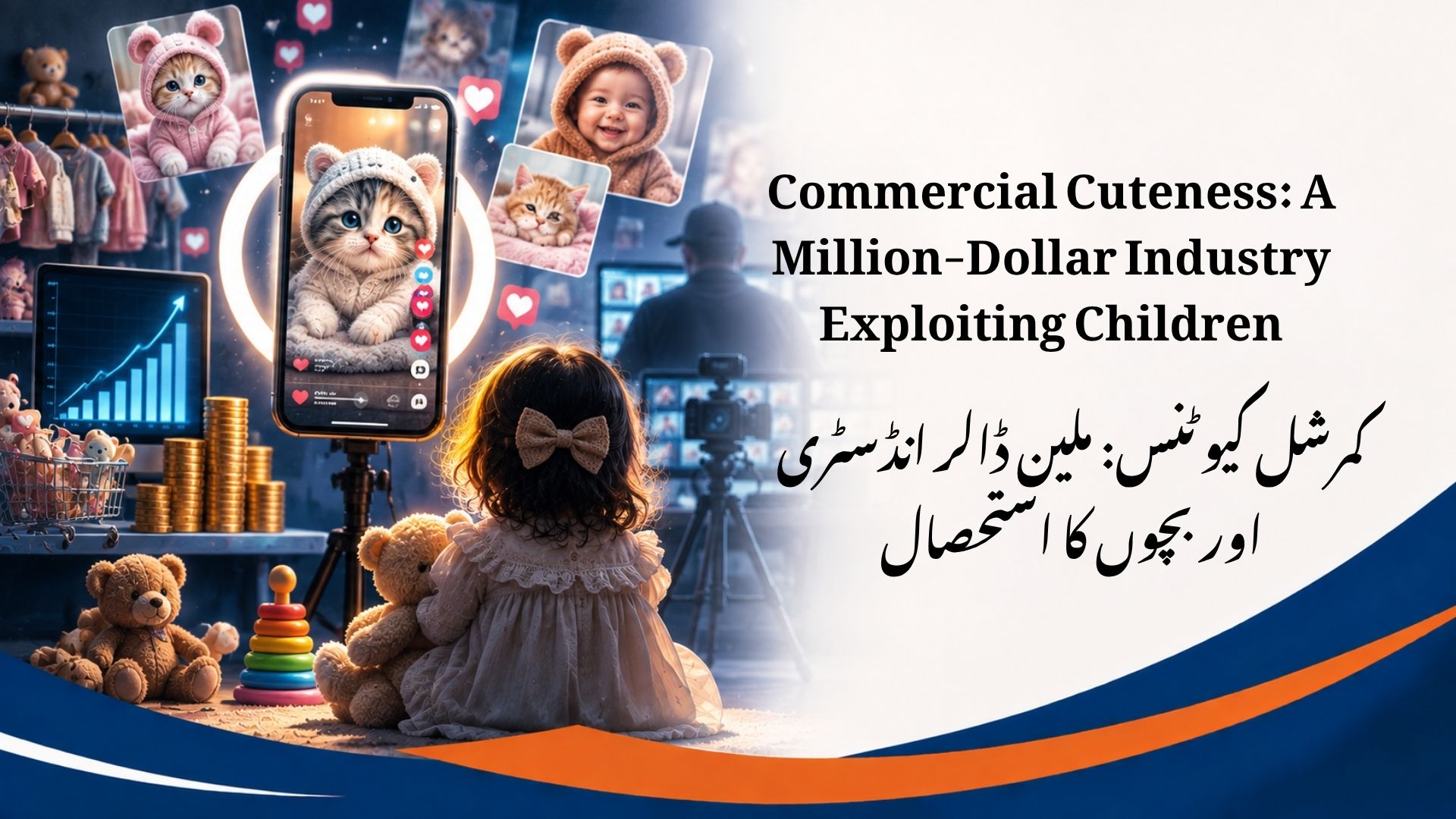 کمرشل کیوٹنس: ملین ڈالر انڈسٹری اور بچوں کا استحصال