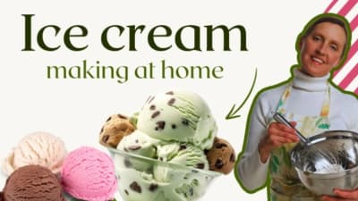 Ice Cream Making at Home