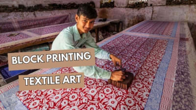 Block Printing & Textile Art