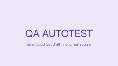 QA-AUTOTEST