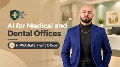 AI for Medical and Dental Offices: HIPAA-Safe Front Office