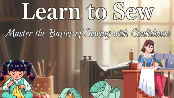 Learn to Sew: Master the Basics of Sewing with Confidence