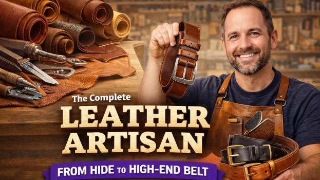 The Complete Leather Artisan: From Hide to High-End Belt