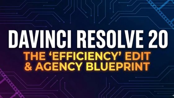 DaVinci Resolve 20: The "Efficiency" Edit & Agency Blueprint
