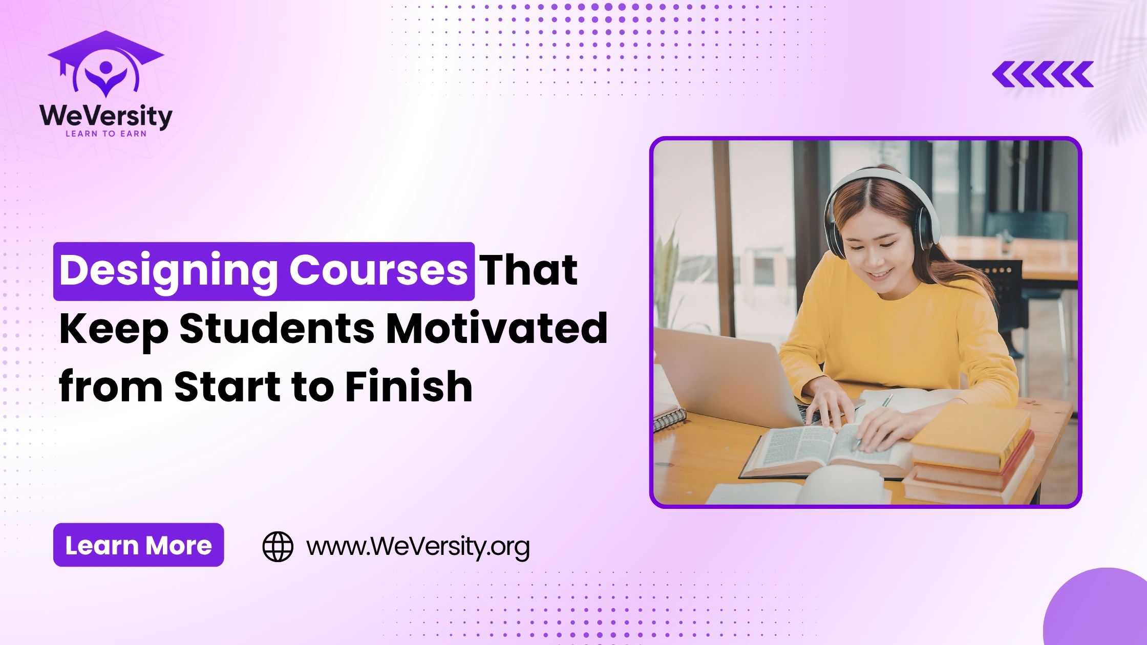 Designing Courses That Keep Students Motivated from Start to Finish