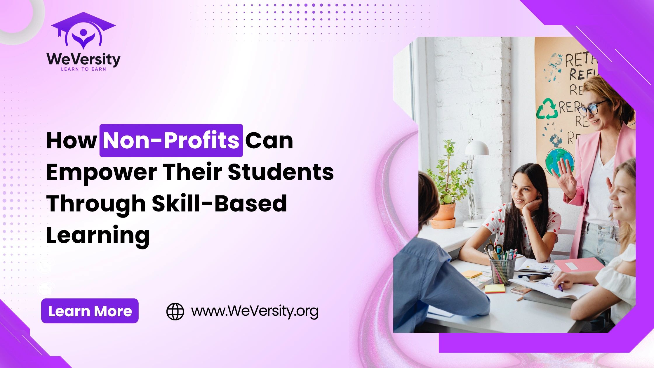 How Non-Profits Can Empower Their Students Through Skill-Based Learning.