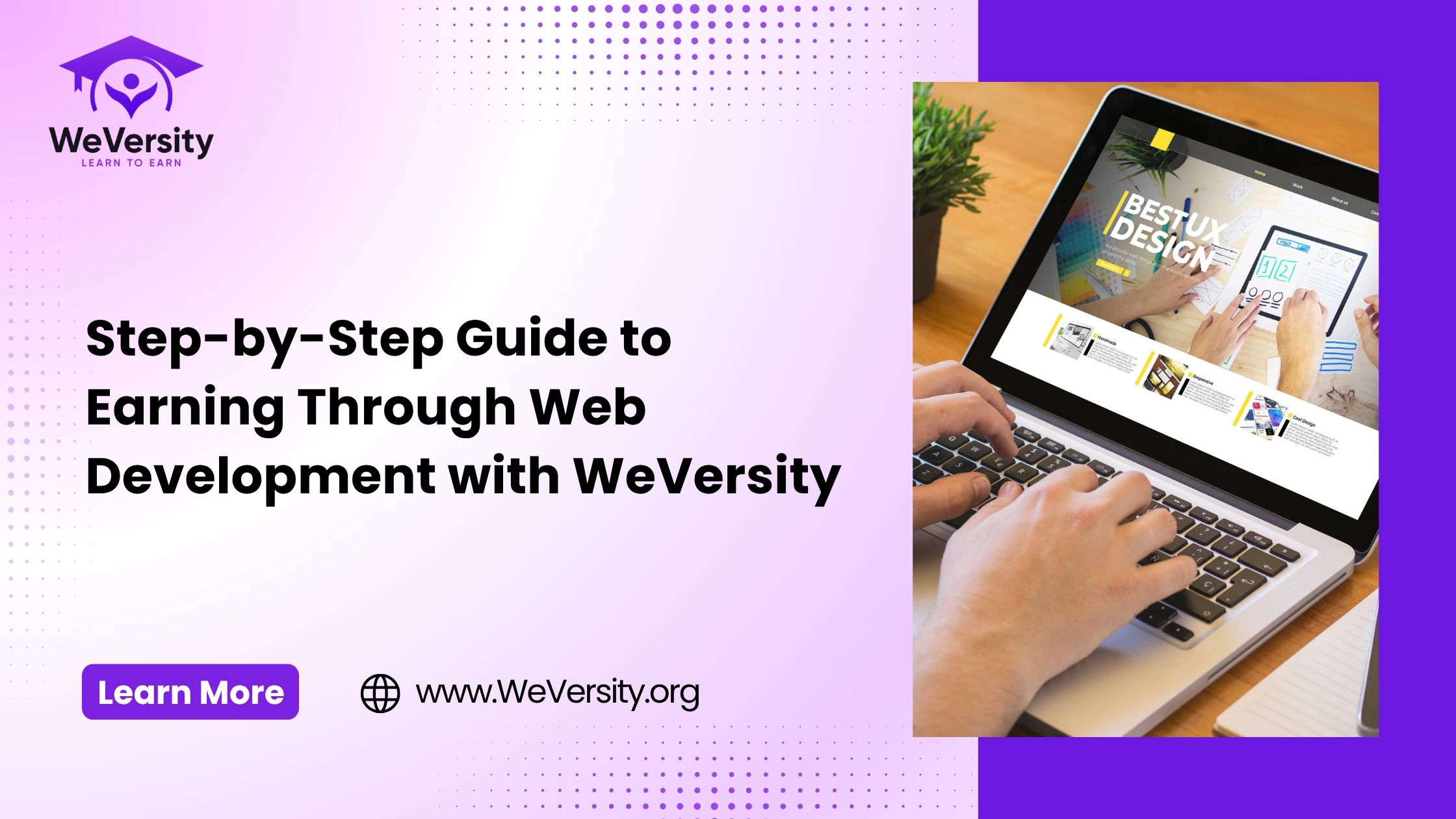 Step-by-Step Guide to Earning Through Web Development with WeVersity