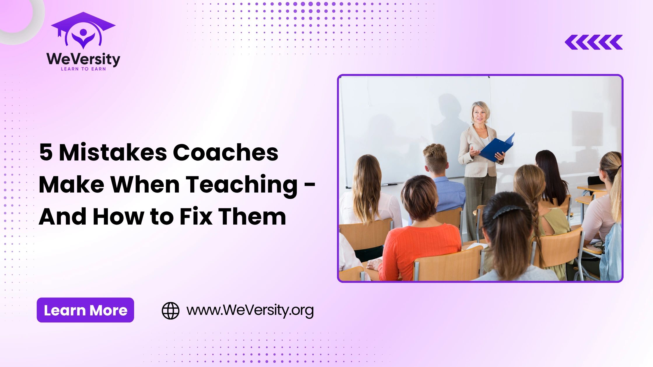 5 Mistakes Coaches Make When Teaching - And How to Fix Them