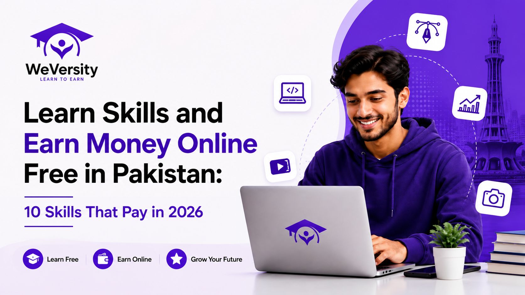 Learn Skills and Earn Money Online Free in Pakistan: 10 Skills That Pay in 2026
