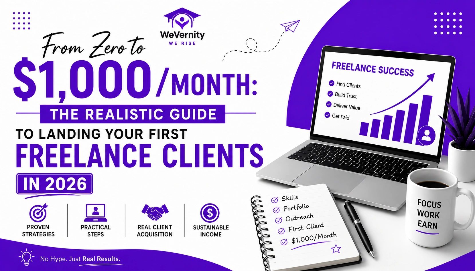 From Zero to $1,000/Month: The Realistic Guide to Landing Your First Freelance Clients in 2026