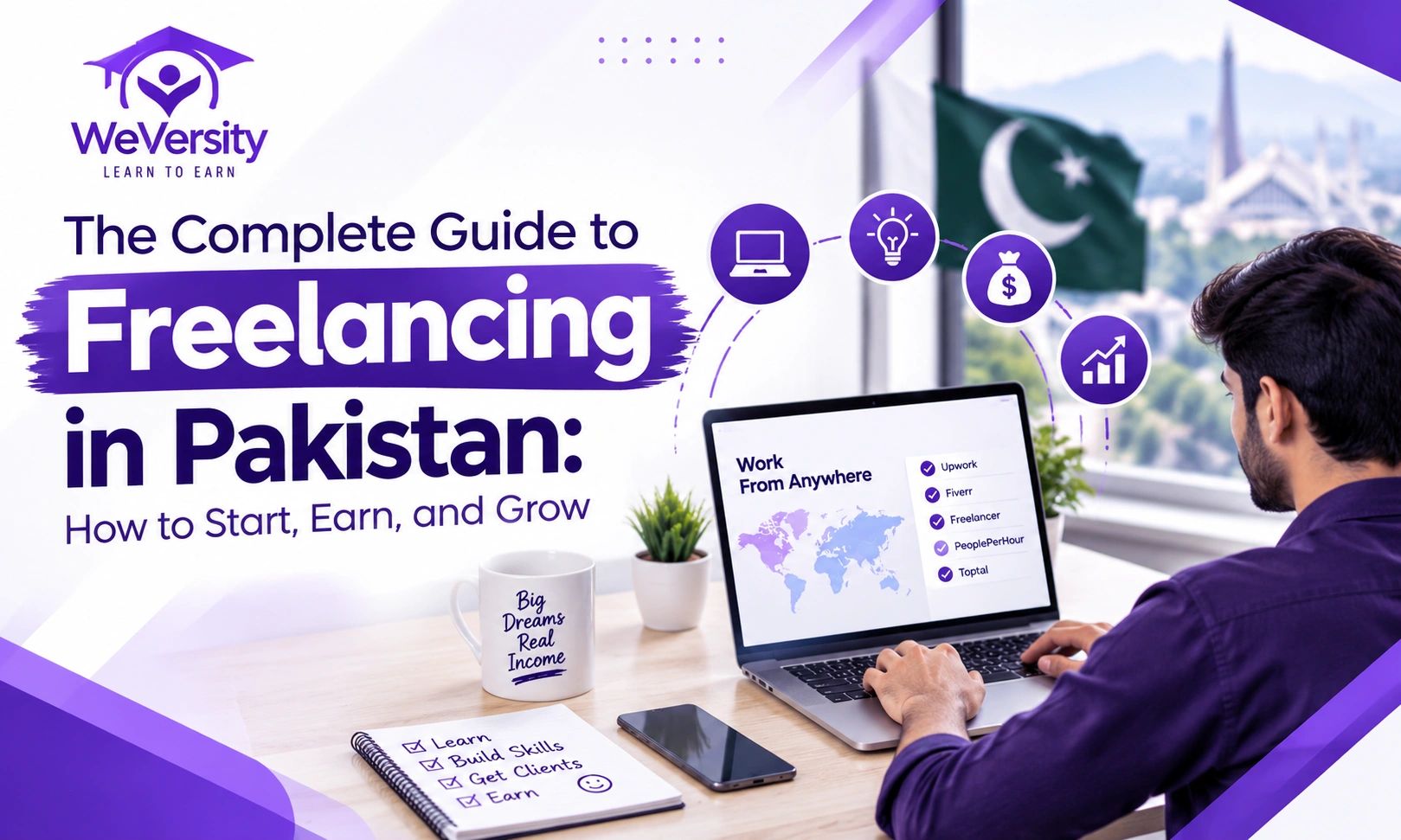 The Complete Guide to Freelancing in Pakistan: How to Start, Earn, and Grow