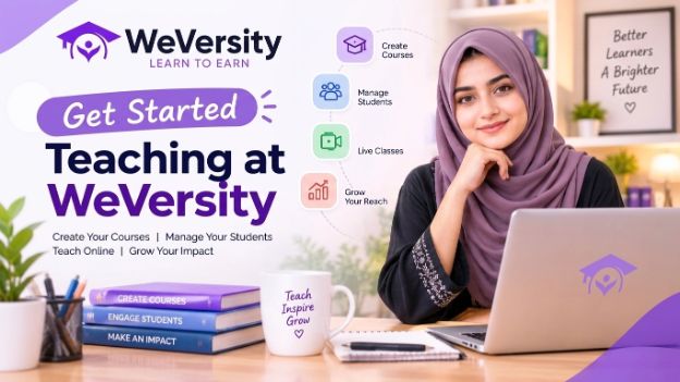Get Started Teaching at WeVersity