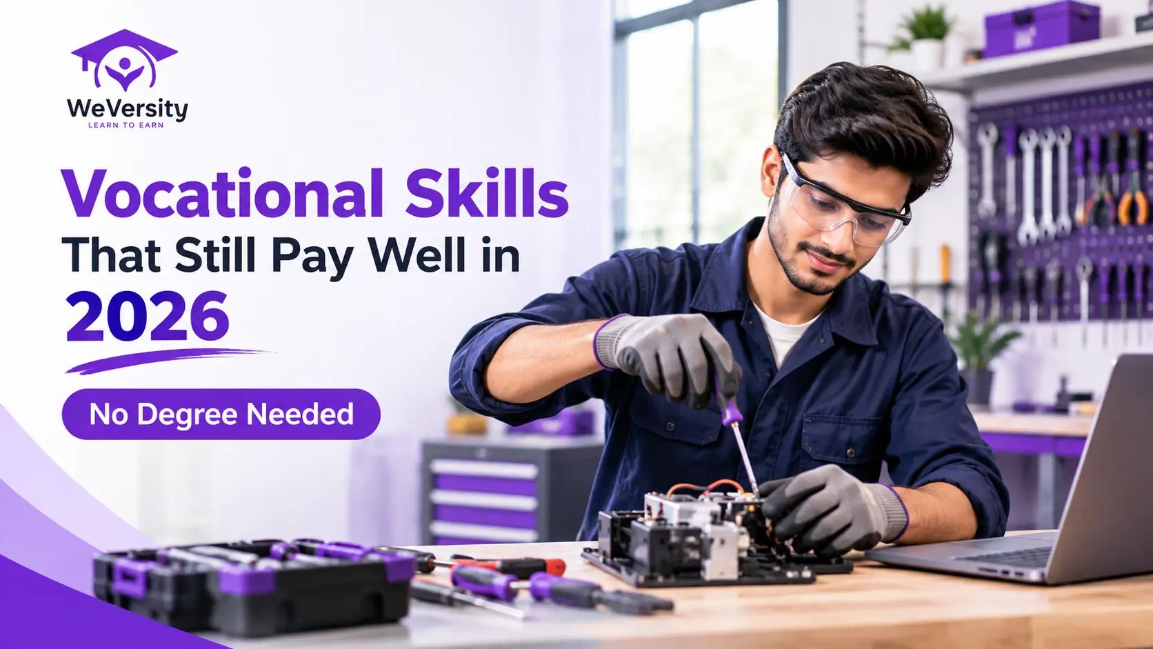 Vocational Skills That Still Pay Well in 2026 (No Degree Needed)