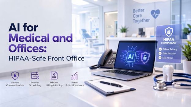 AI for Medical and Dental Offices: HIPAA-Safe Front Office