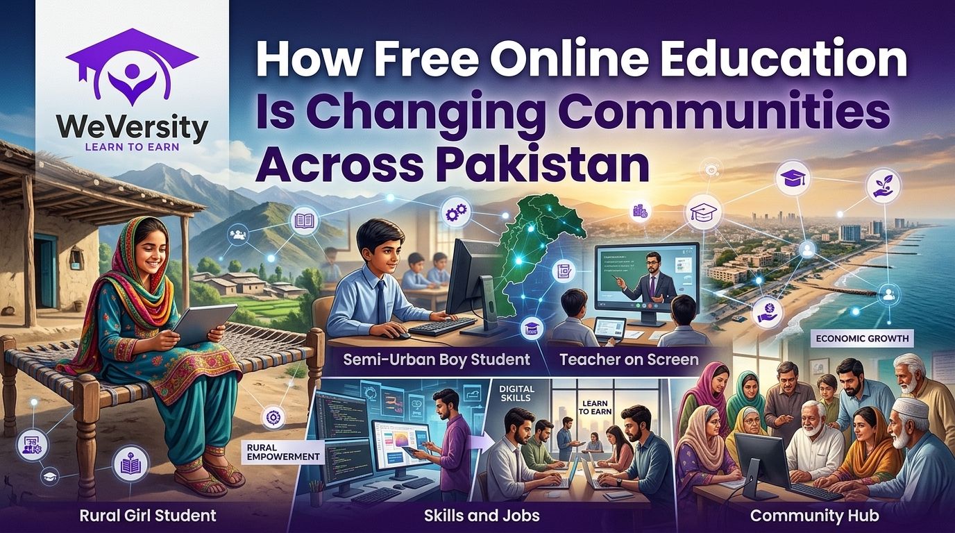 How Free Online Education Is Changing Communities Across Pakistan