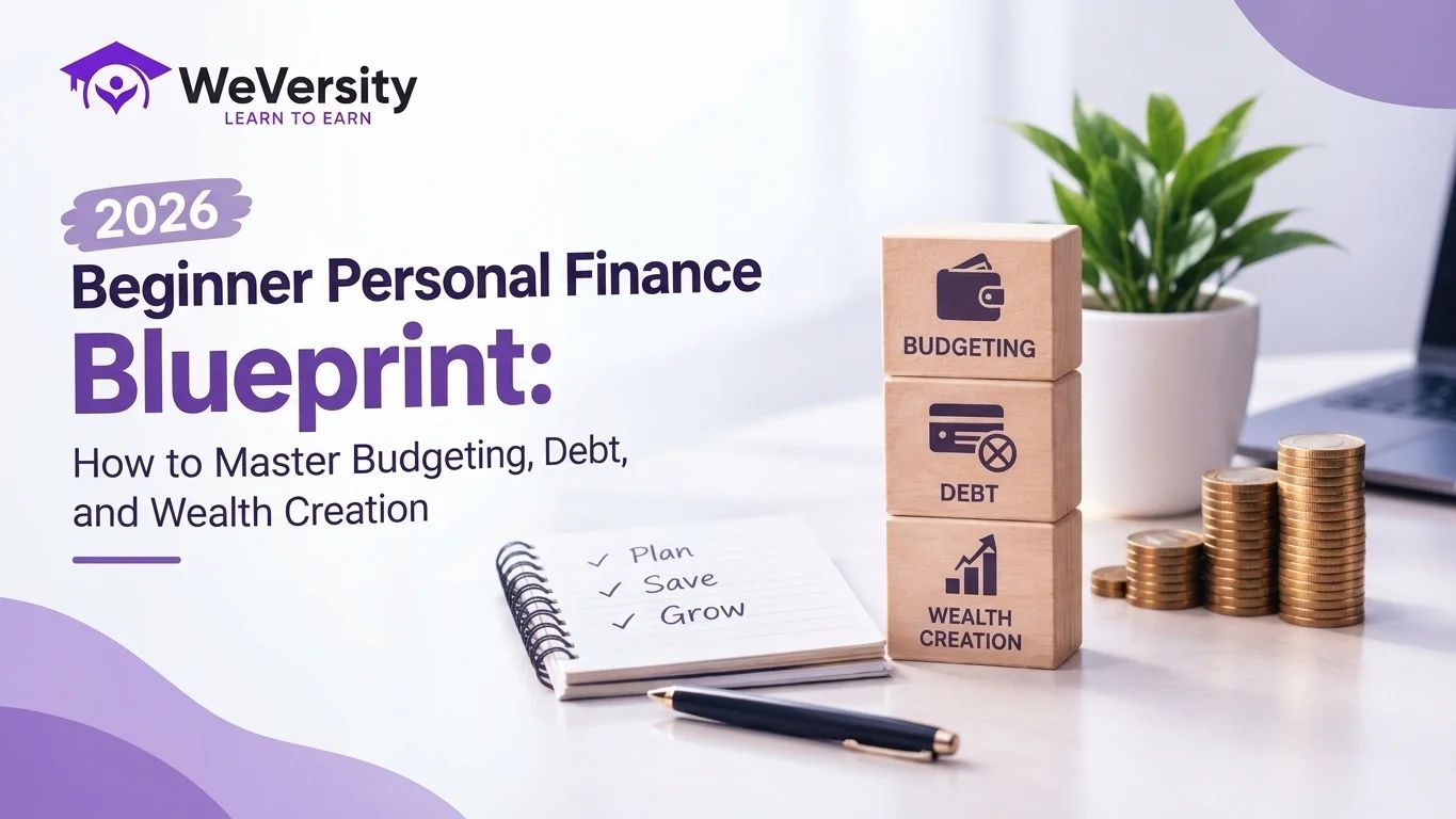 2026 Beginner Personal Finance Blueprint: How to Master Budgeting, Debt, and Wealth Creation
