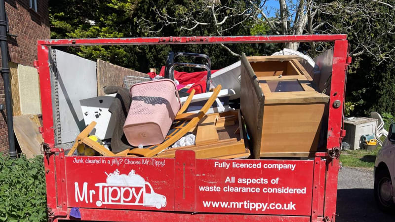 Photo from a Mr. Tippy rubbish clearance in Dorking