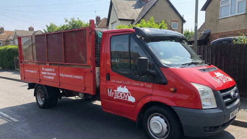 Photo related to fly-tipping in Surrey from Mr. Tippy's job log