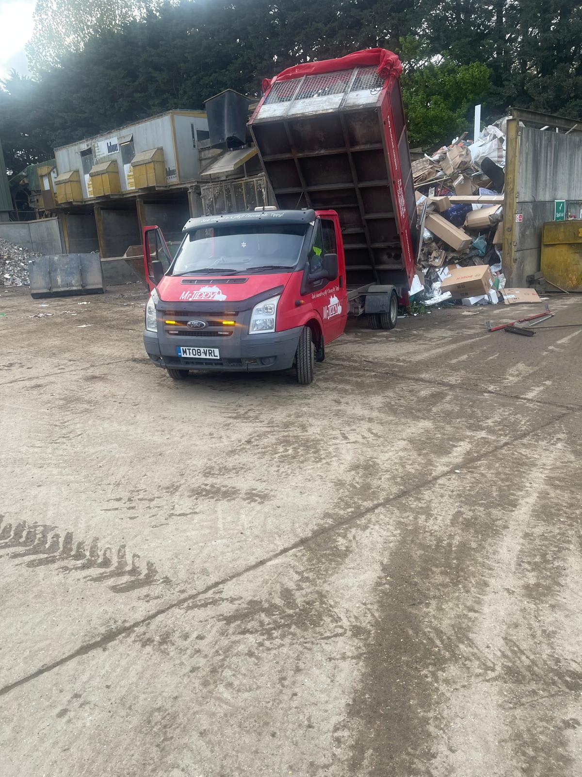 Photo from a Mr. Tippy builders' waste clearance in Surrey