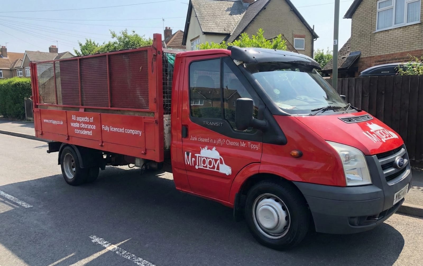 Photo related to fly-tipping in Surrey from Mr. Tippy's job log