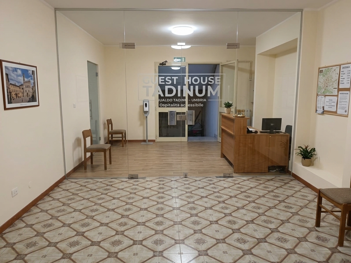 Hall e area comune della Guest House Tadinum