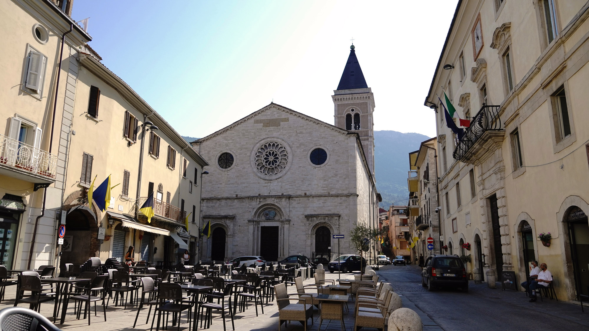 Panorama storico di Gualdo Tadino