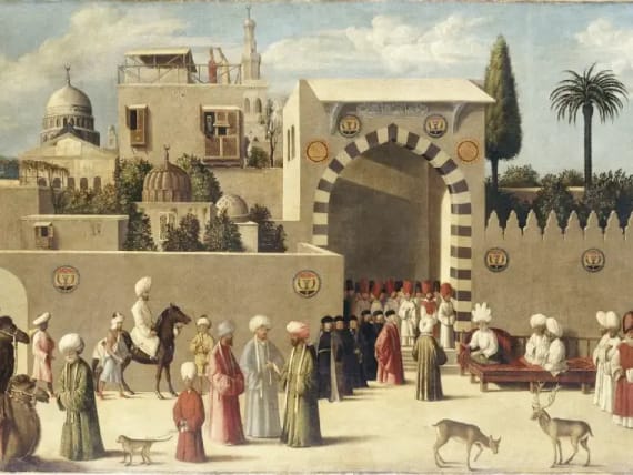 The Great Mosque of Damascus Paper Image
