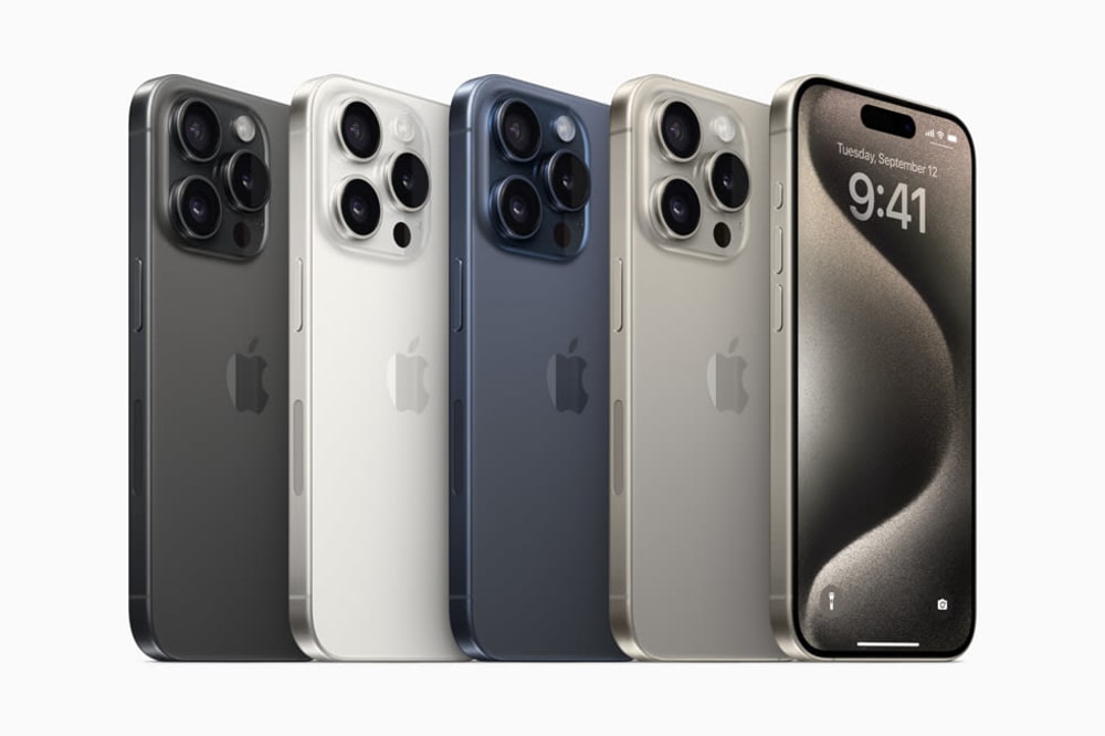 iPhone 15 Pro colores