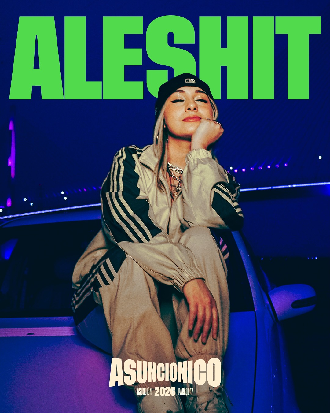 Aleshit presente en el Asuncionico: la artista urbana que impulsa una nueva ola musical en Paraguay
