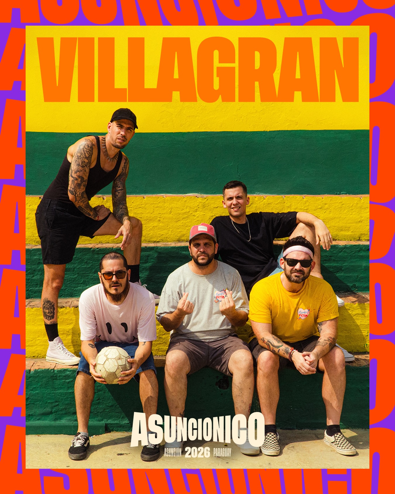 Villagrán en el Asunciónico 2026: buena energía y nueva música en camino