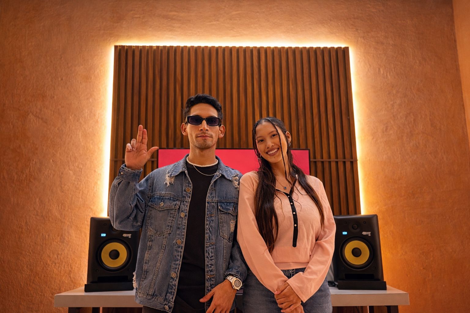 Wilson Coronel y Gaby Barreto