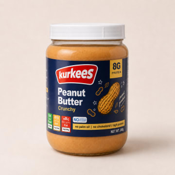 Salted Crunchy Peanut Butter jar