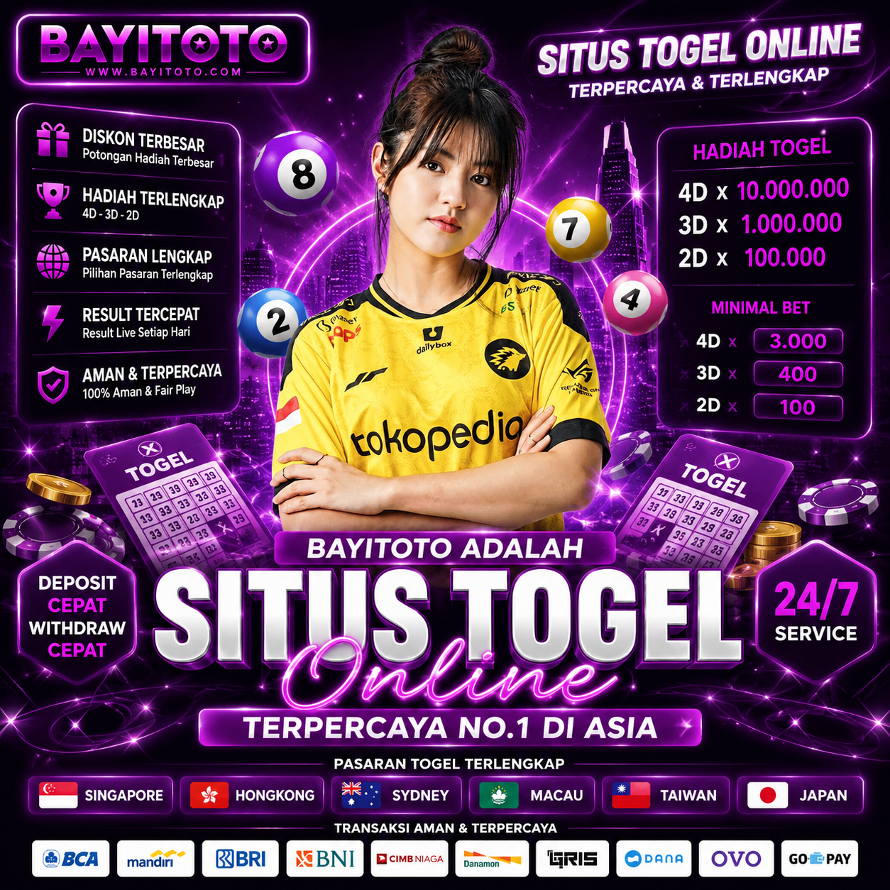 BAYITOTO: Langganan Situs Toto 4d Terlengkap & Games Slot Online Terpercaya