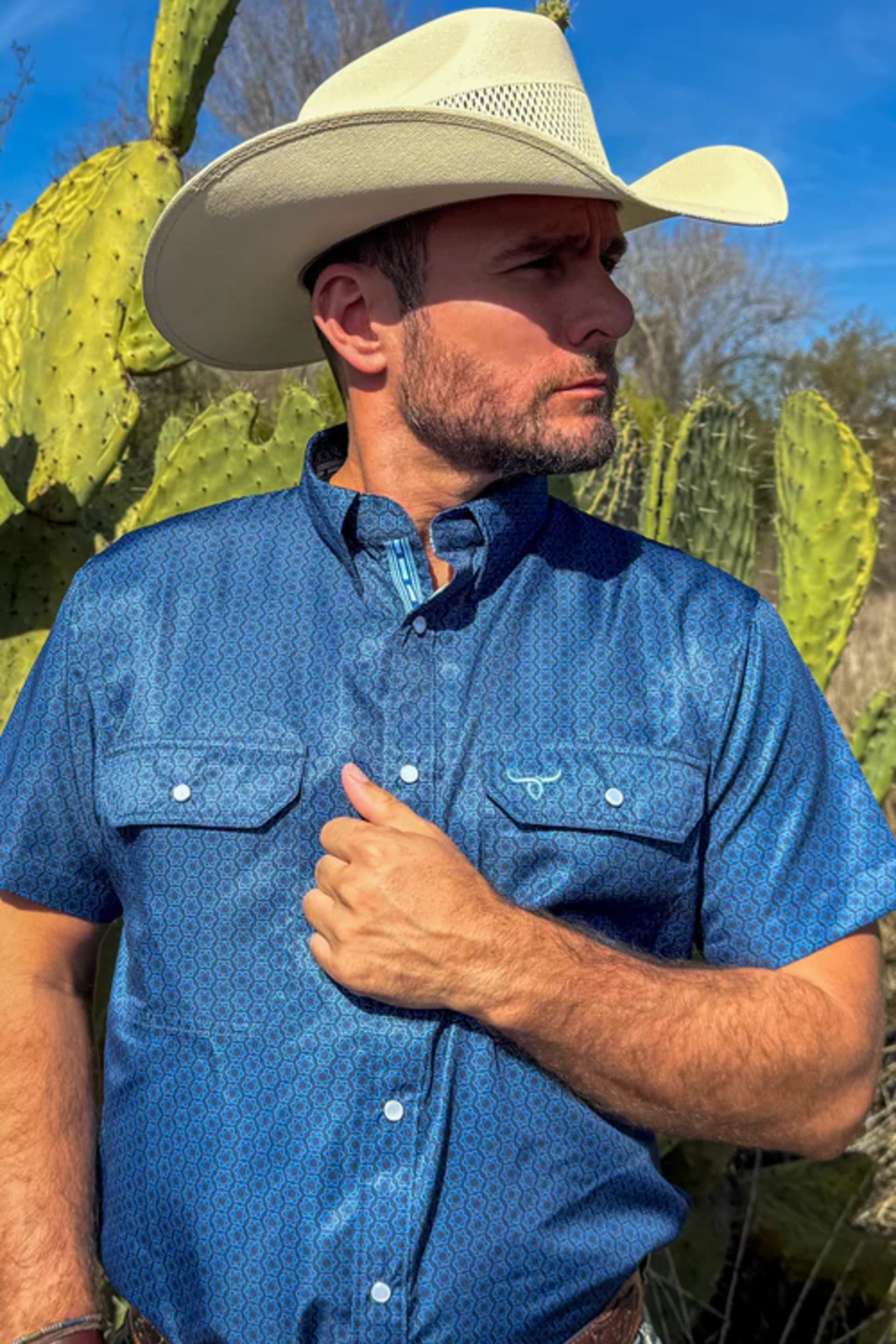 Drover fashion brand - western wear identity