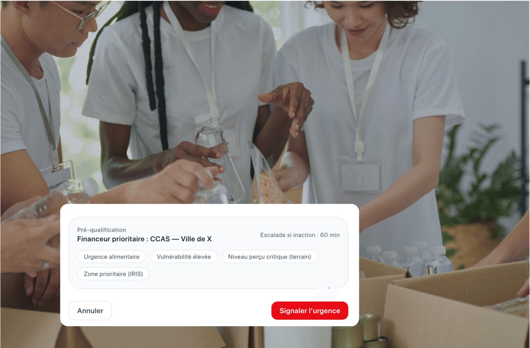 Connectez-vous au rail de la solidarité