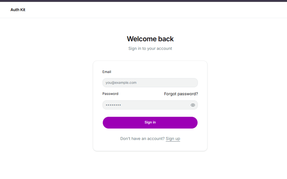 Auth Kit - App Router JWT, OAuth, 2FA