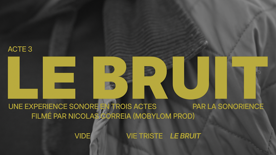 La Sonorience - Bruit