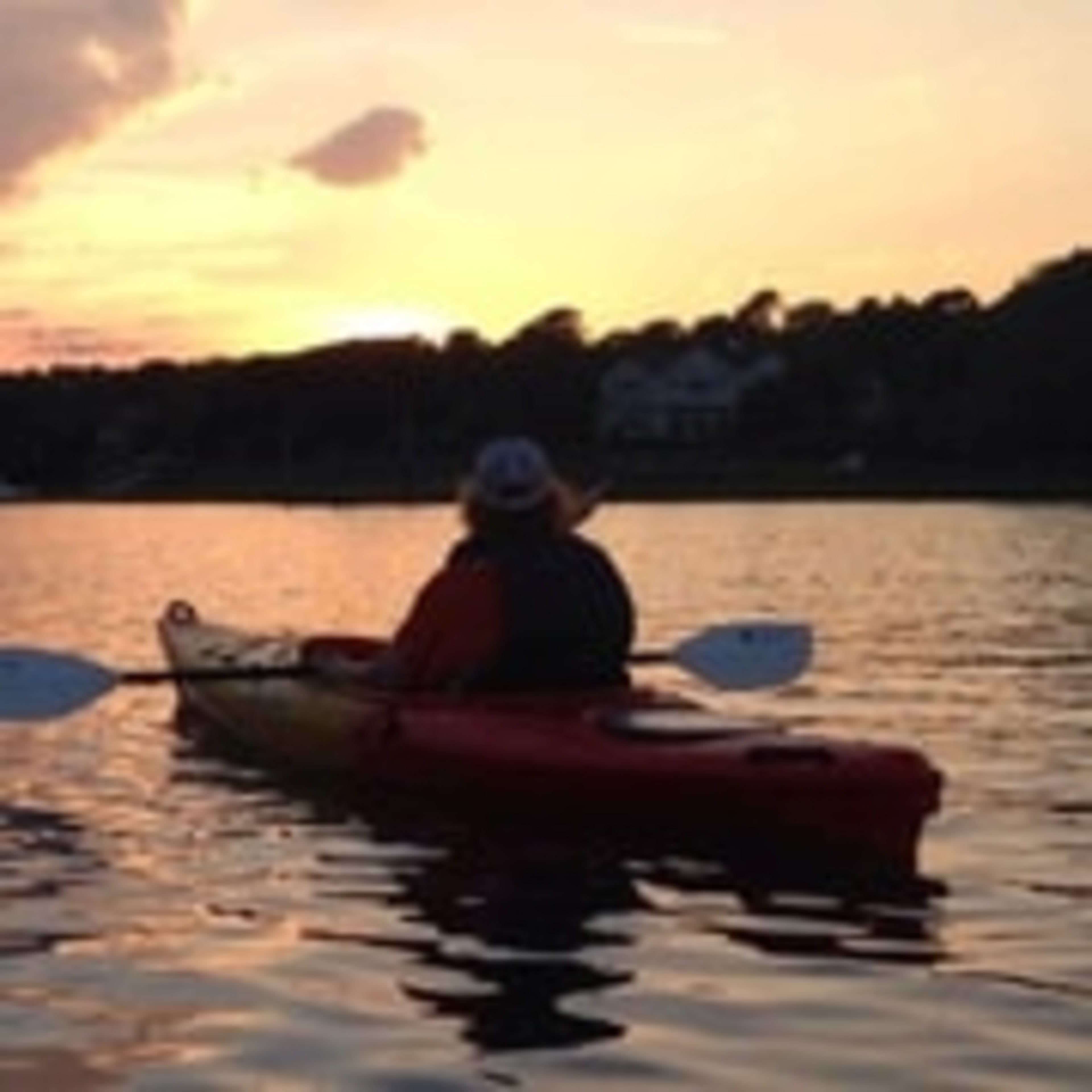 Sunset paddle