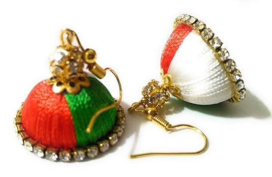 Tri-Colour earrings - Image 2