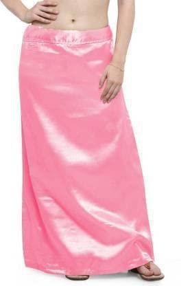 Satin Shapewear Saree - Image 1