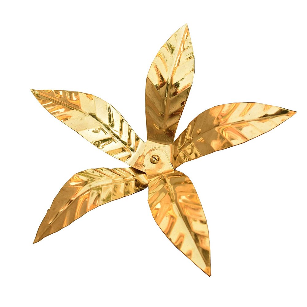 Brass mango leaves - Image 1