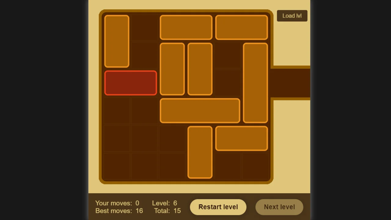 Move Brick Game