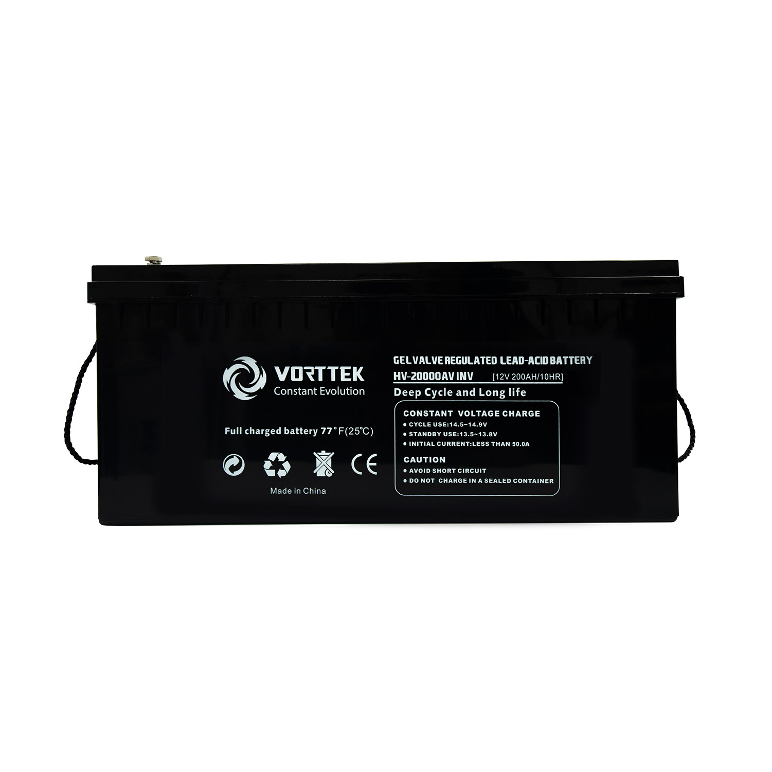 Vorttek 12V 200A Deep Cycle Battery for Inverter Use