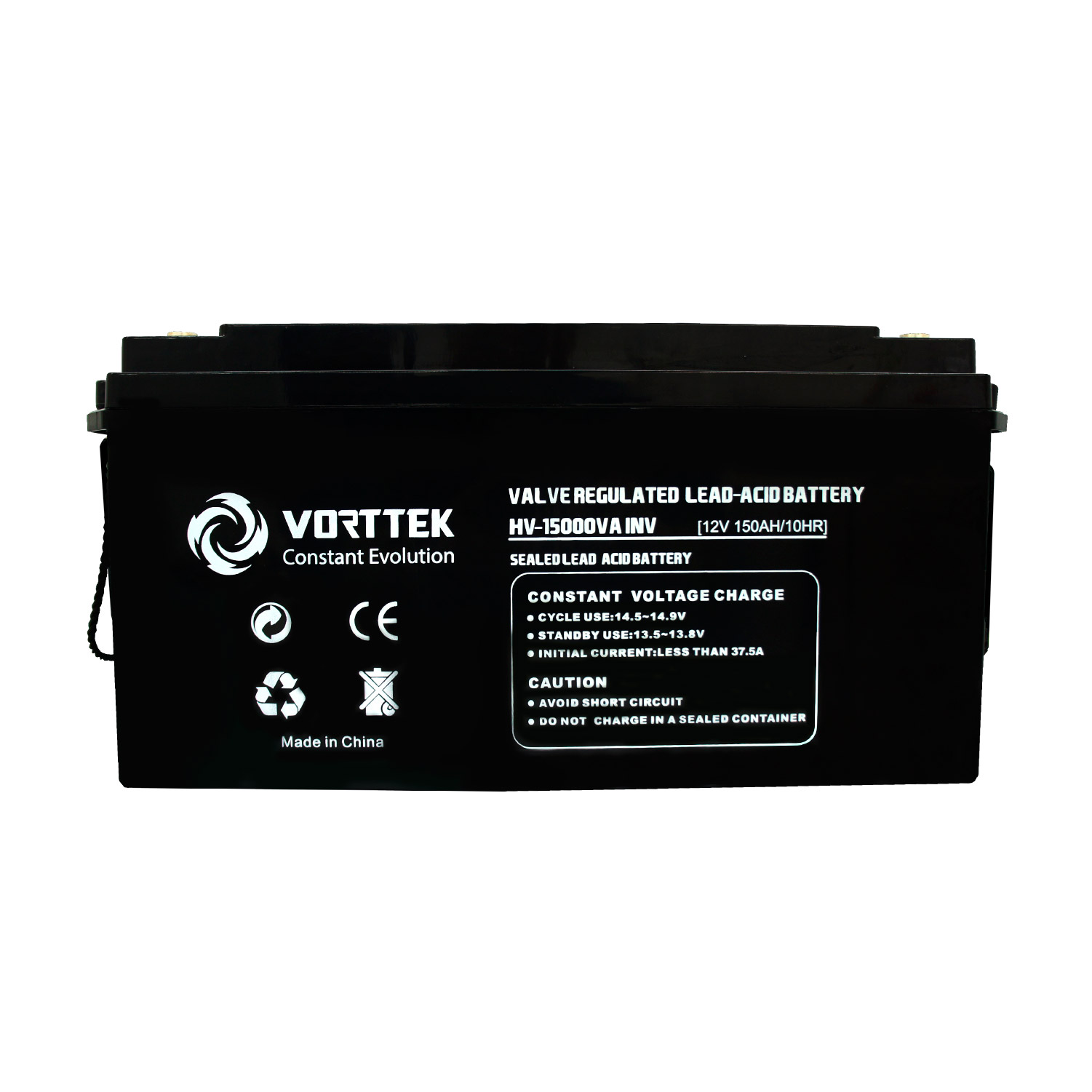 Vorttek 12V 150A Deep Cycle Battery for Inverter Use