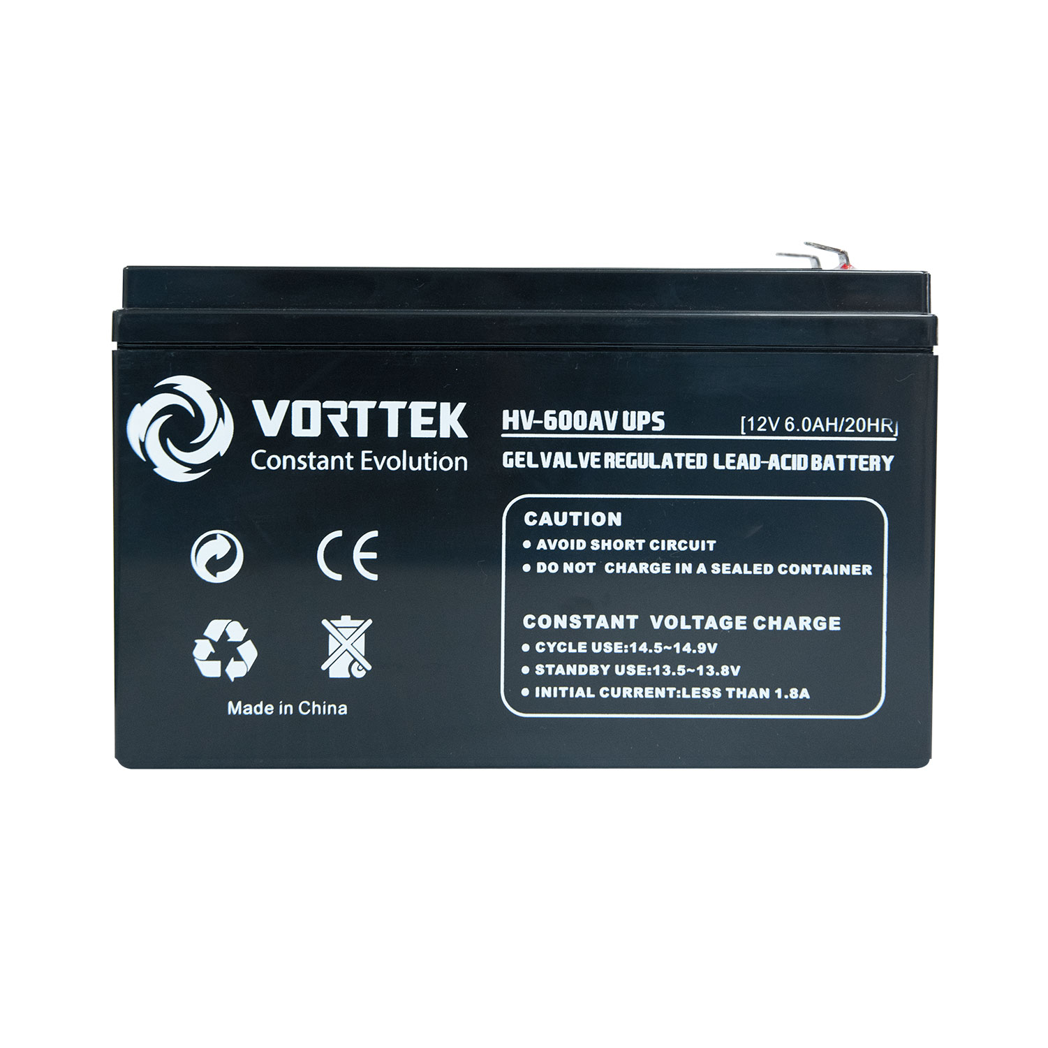 Vorttek 12V 6A Battery for UPS