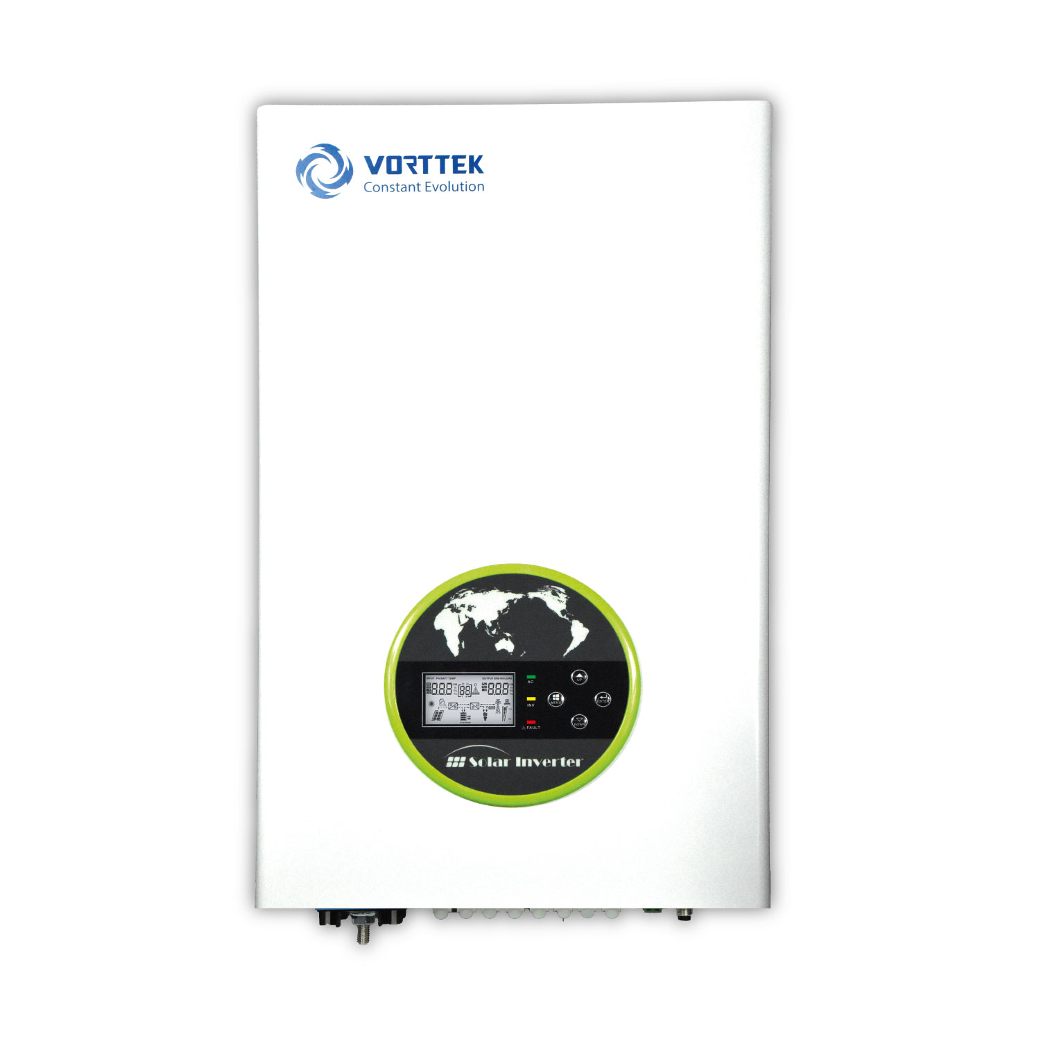 Vorttek Hybrid Inverter 4KW VK30-4024SP 24VDC to 110V/220V Split Phase, 60Hz MPPT Solar Charger 80A, AC Charger 60A + WiFi Device